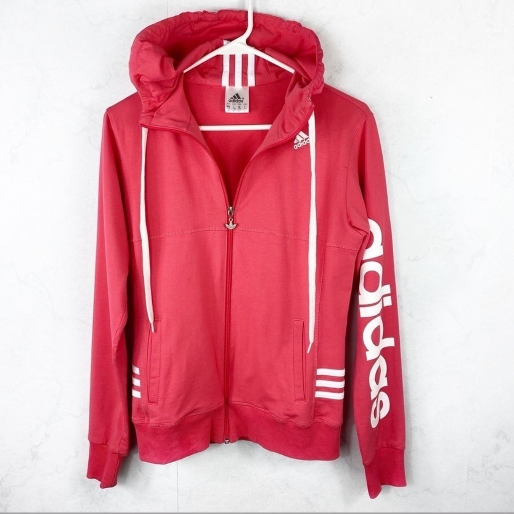 Adidas Women's Pink Athletic Jacket
